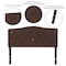 Flash Furniture Full Cambridge, Headboard, Brown Fabric HG-HB1708-F-DBR-GG - alternate 5